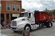 Dump truck in parade