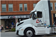 Semi truck in parade