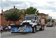 Dump truck in parade