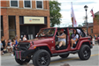Jeep in parade