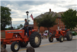 Tractors in parade