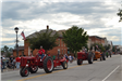 Tractors in parade