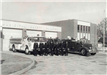 Old Fire Truck with Firefighters