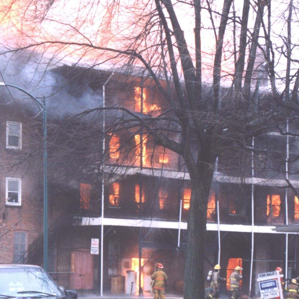 Huber Furniture Fire 1