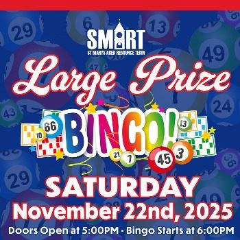 Large Prize Bingo November 22