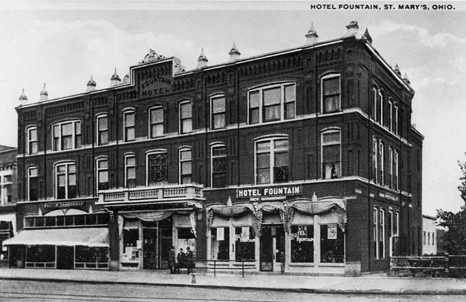 Hotel Fountain St Marys Ohio
